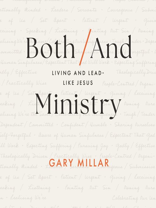 Title details for Both/And Ministry by Gary Millar - Available